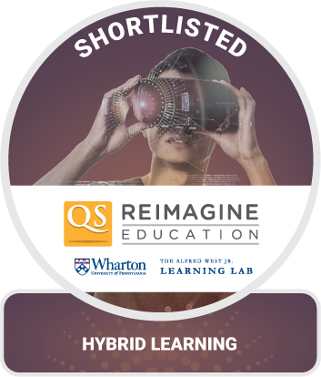 Reimagine Education shortlist badge