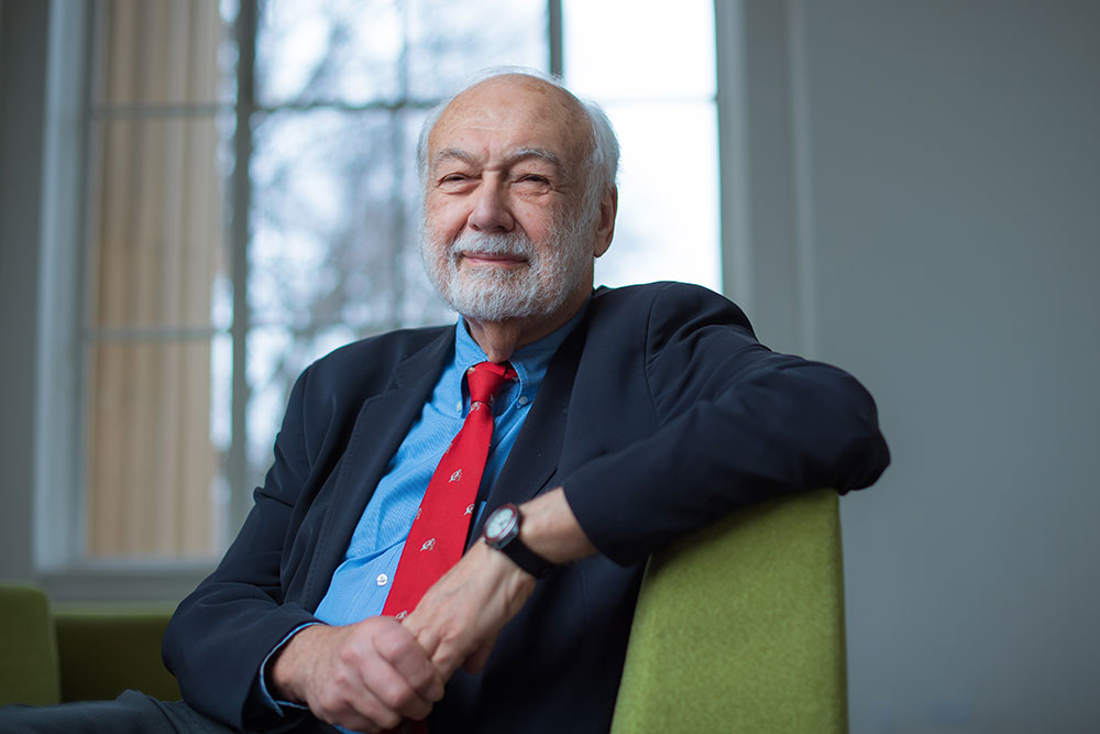 Male research scientist Richard Lanza seated, MIT